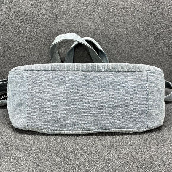 TRUE RELIGION Denim Pocket Horseshoe Logo Shoulder Crossbody Bag Light Blue - Picture 10 of 14